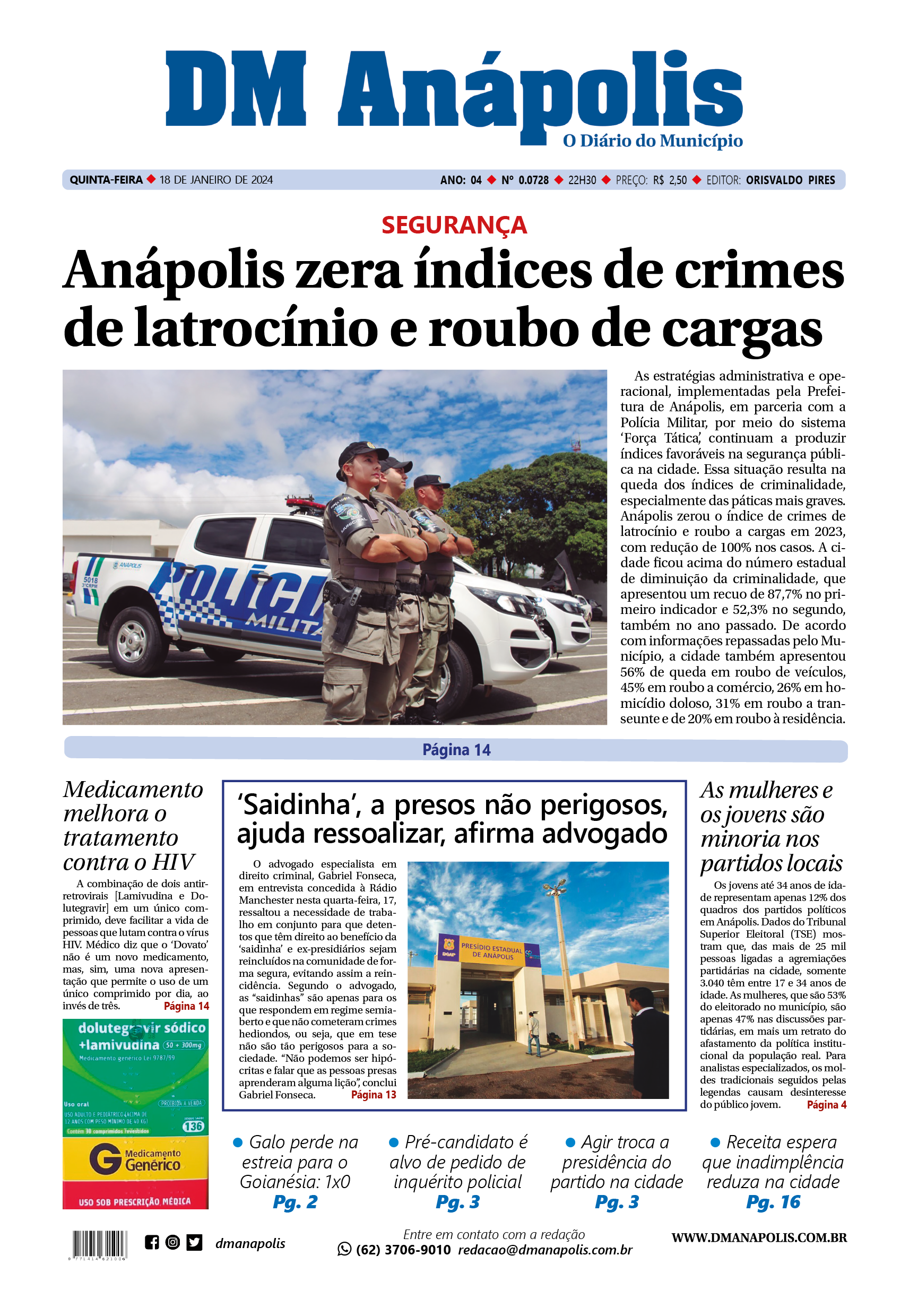 Edição EDIÇÃO2024-01-18